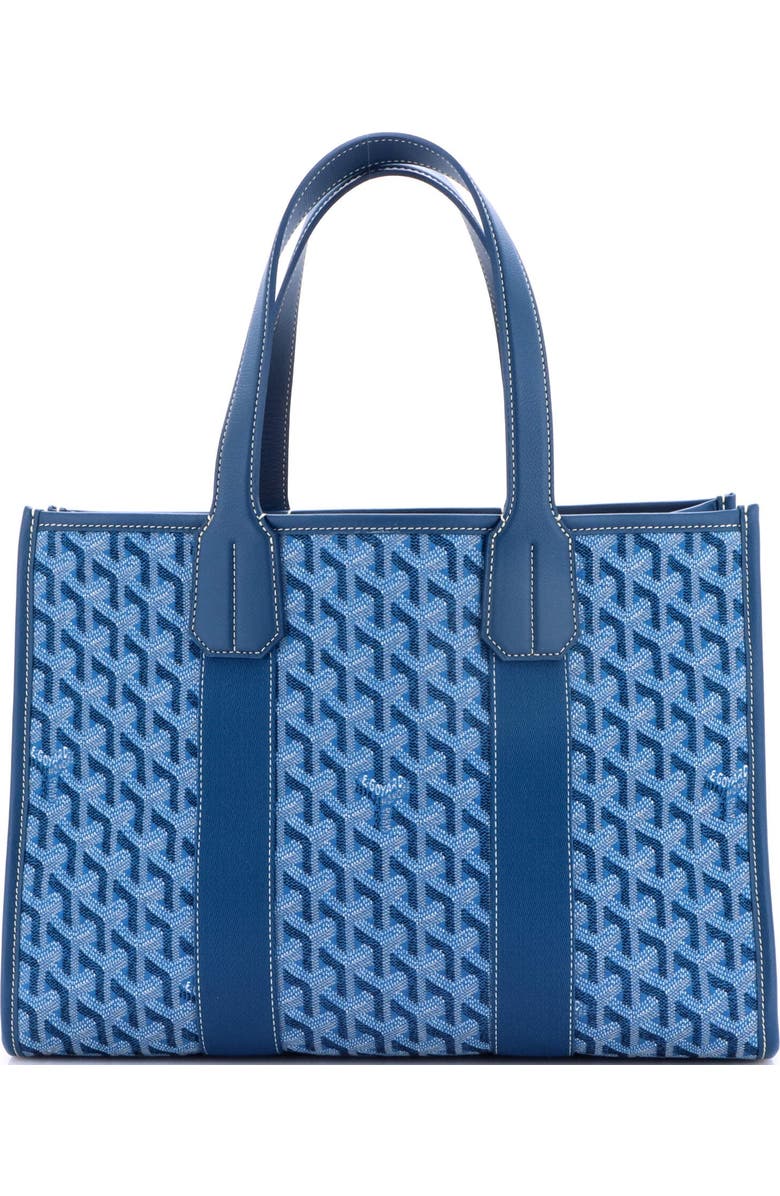 Pre-Owned Goyard Villette Tote Coated Canvas PM, Main, color, Blue