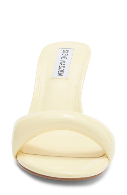 Steve Madden Penny Sandal In Yellow