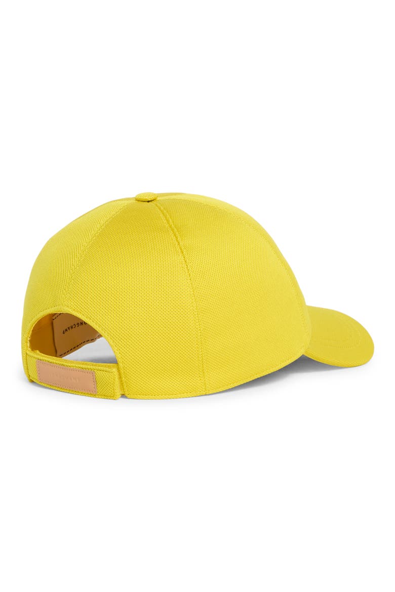 Logo Embroidered Baseball Cap, Alternate, color, LEMON