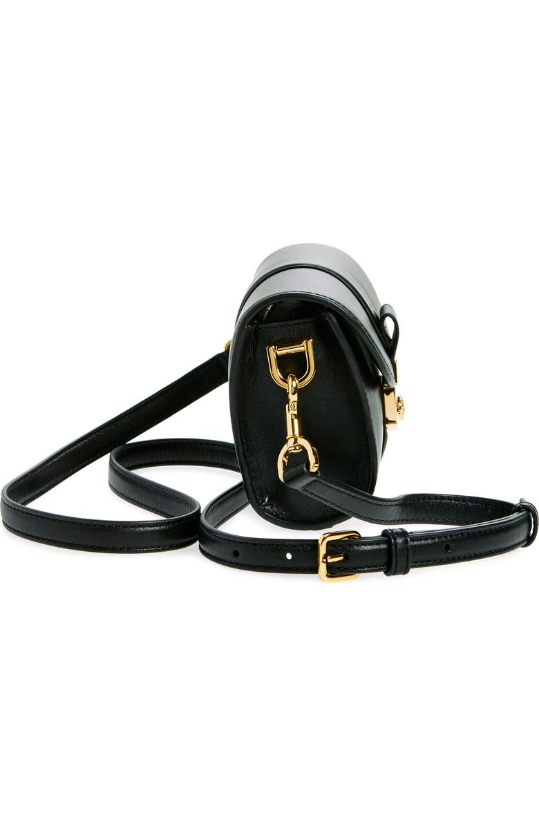 Veronica Beard Small Crest Lock Trap Bag, Alternate, color,