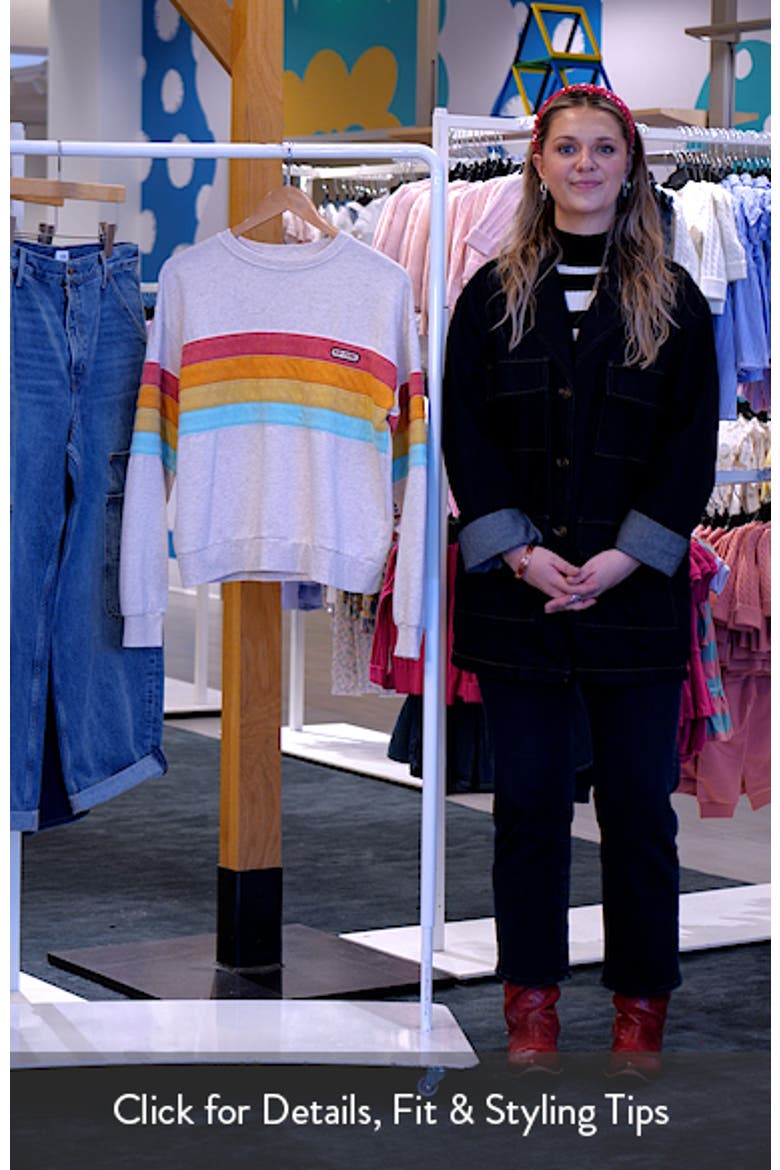 Surf Revival Relaxed Sweatshirt video