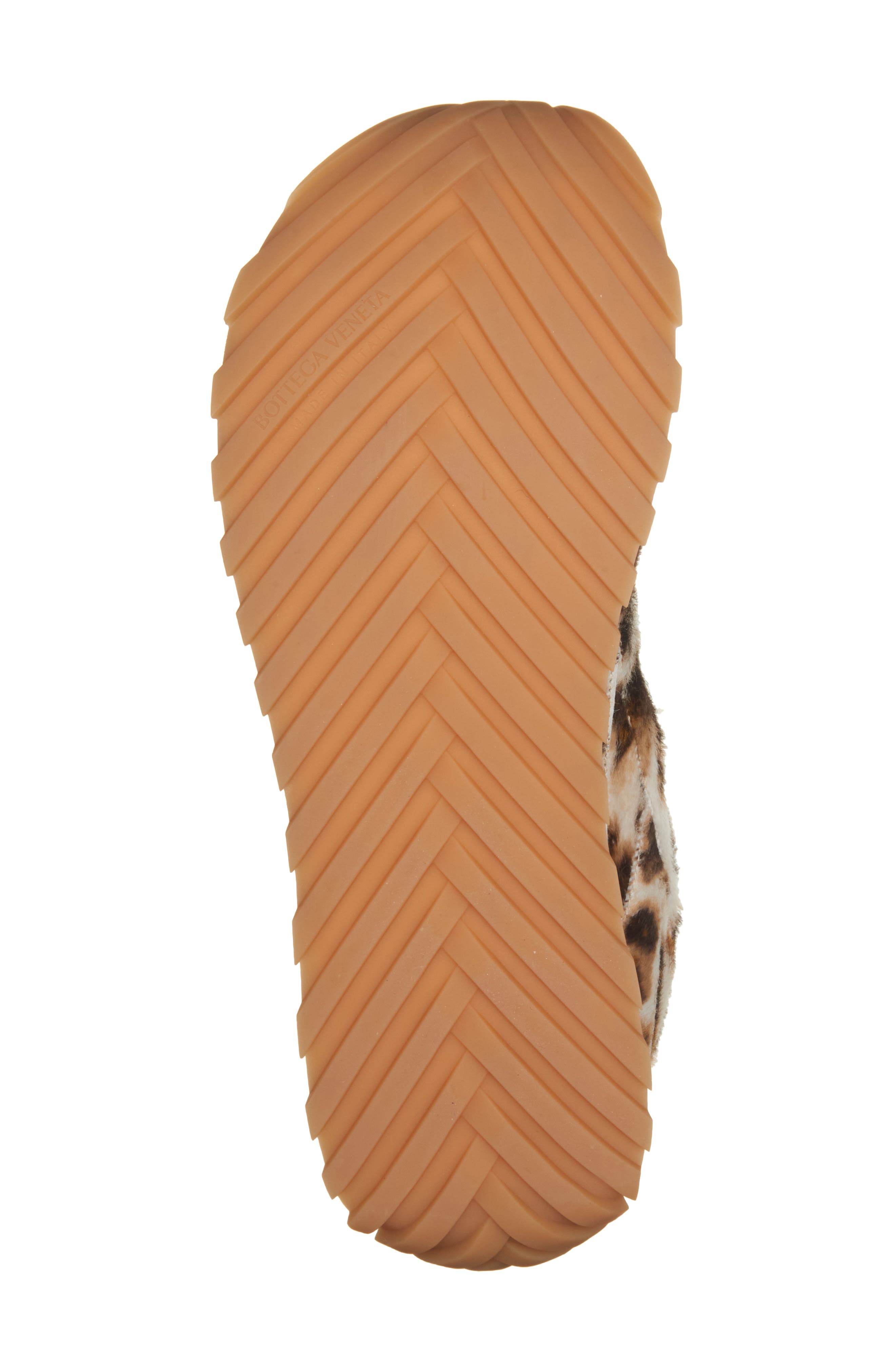 Bottega Veneta Orbit Angora Goat Hair Sneaker, Alternate, color, 2729 Jaguar