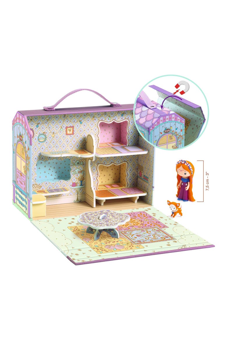 Tinyly Bluchka & Indie House Playset, Alternate, color, MULTI