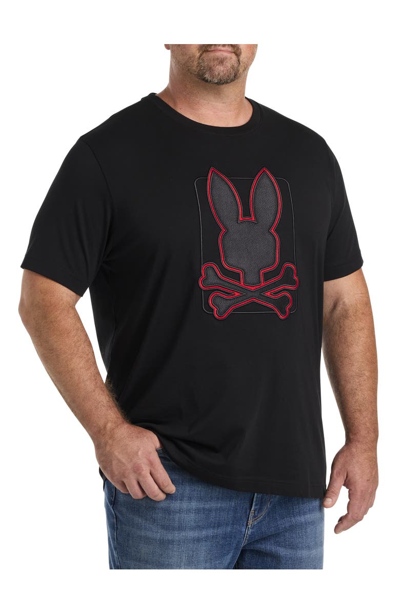 Psycho Bunny Big & Tall Pierce Graphic Tee, Main, color, 