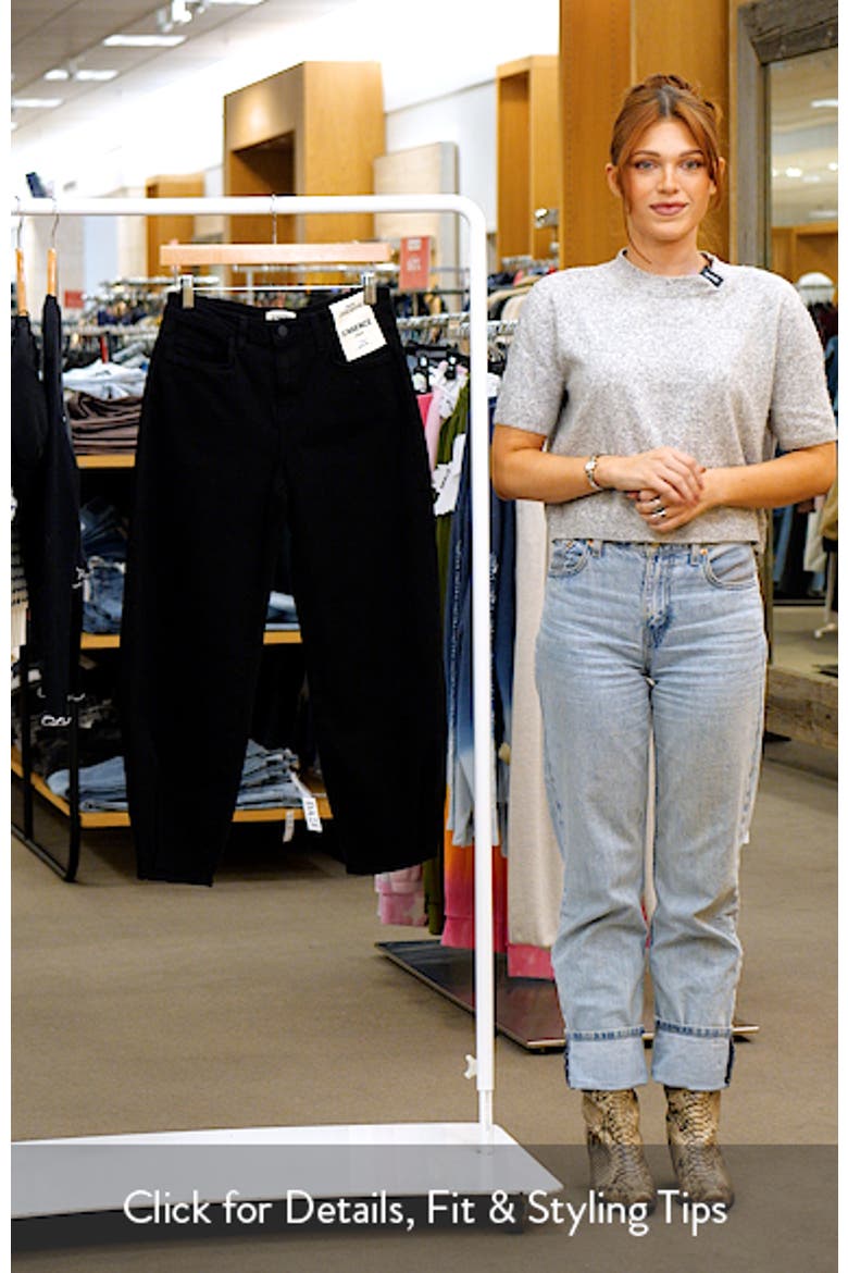 Krista High Waist Barrel Jeans video