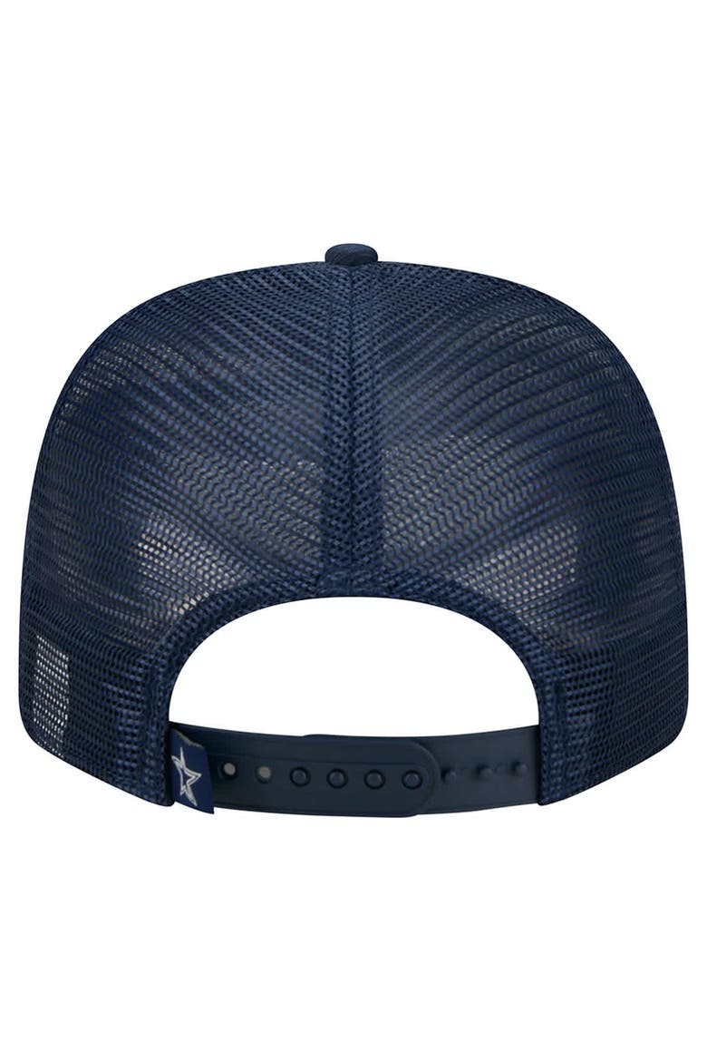 Men's New Era  Navy Dallas Cowboys 9SEVENTY Team Rope Stretch-Snap Hat, Alternate, color, Navy