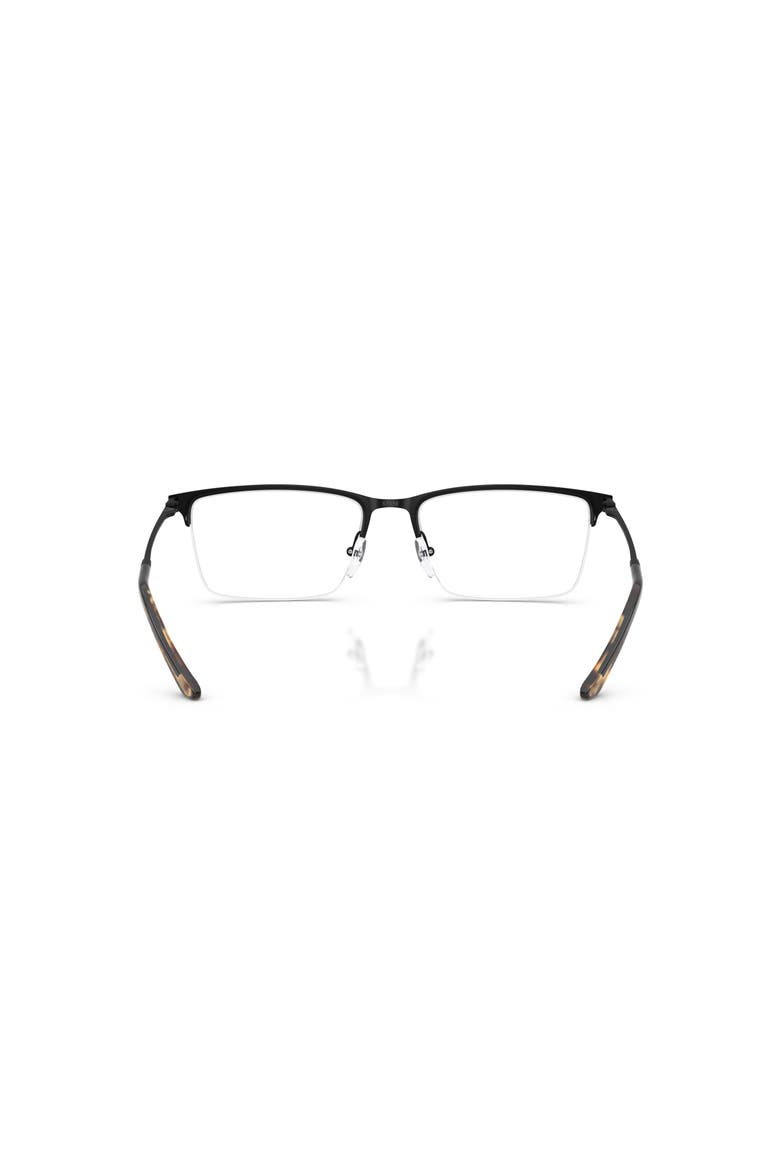 55mm Rectangle optical glasses, Alternate, color, Black
