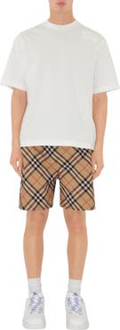 Burberry Check Shorts