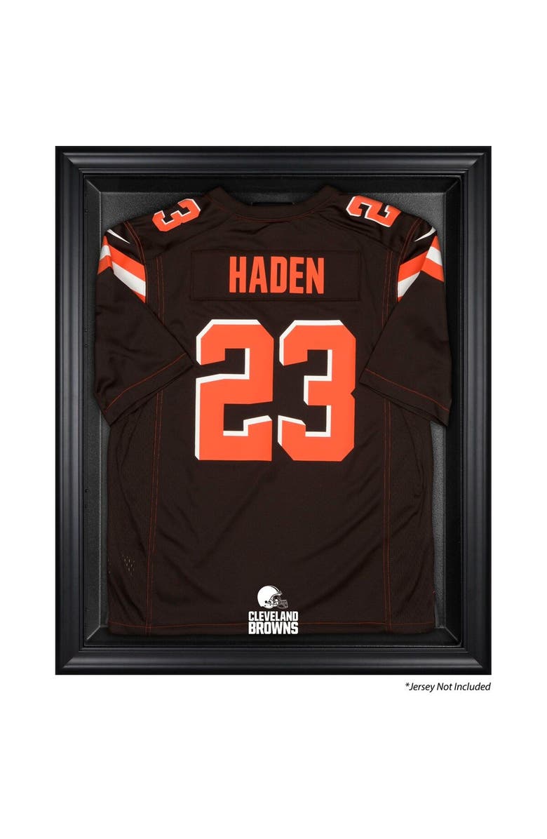 FANATICS AUTHENTIC Cleveland Browns Black Framed Jersey Display Case, Main, color, 