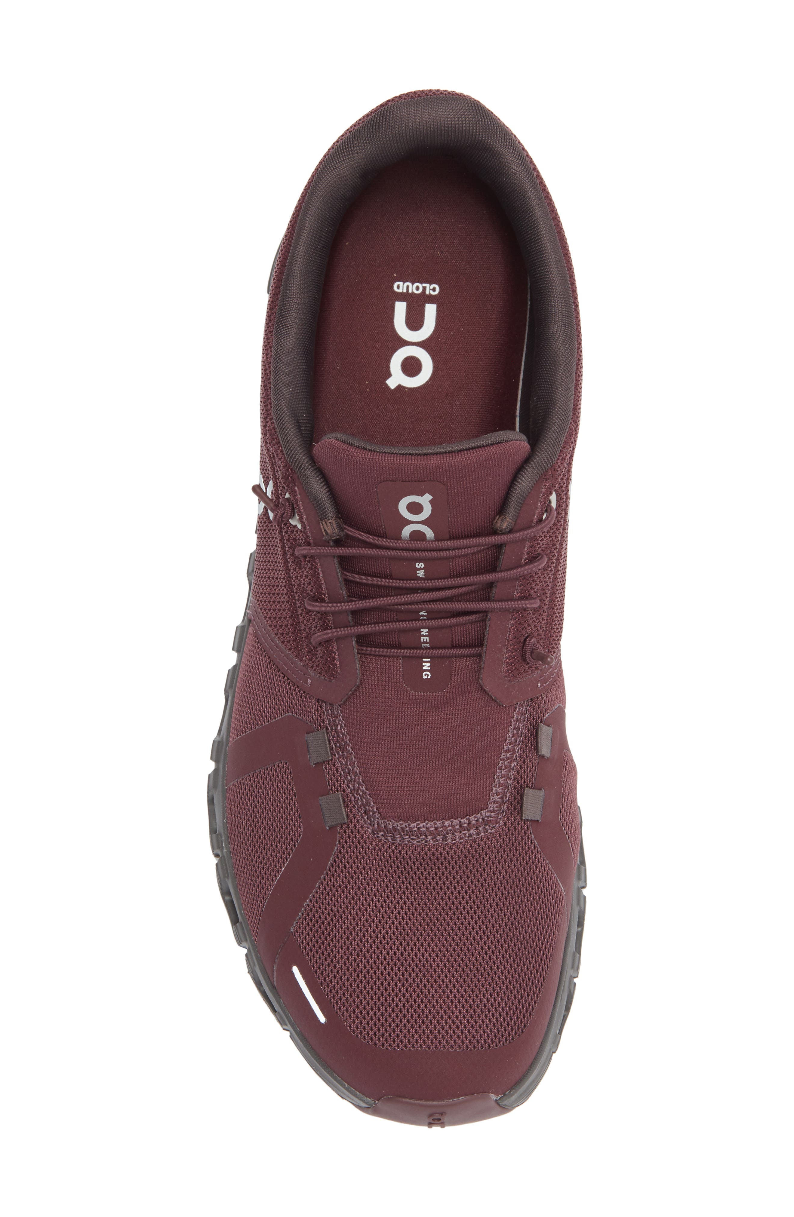 Cloud 6 Sneaker, Alternate, color, MULBERRY/ PEBBLE