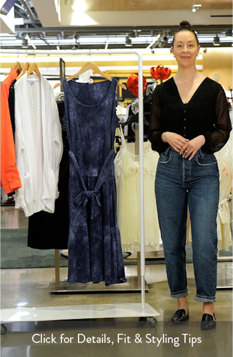 Cotton & Modal Tiered Tank Dress, sales video thumbnail