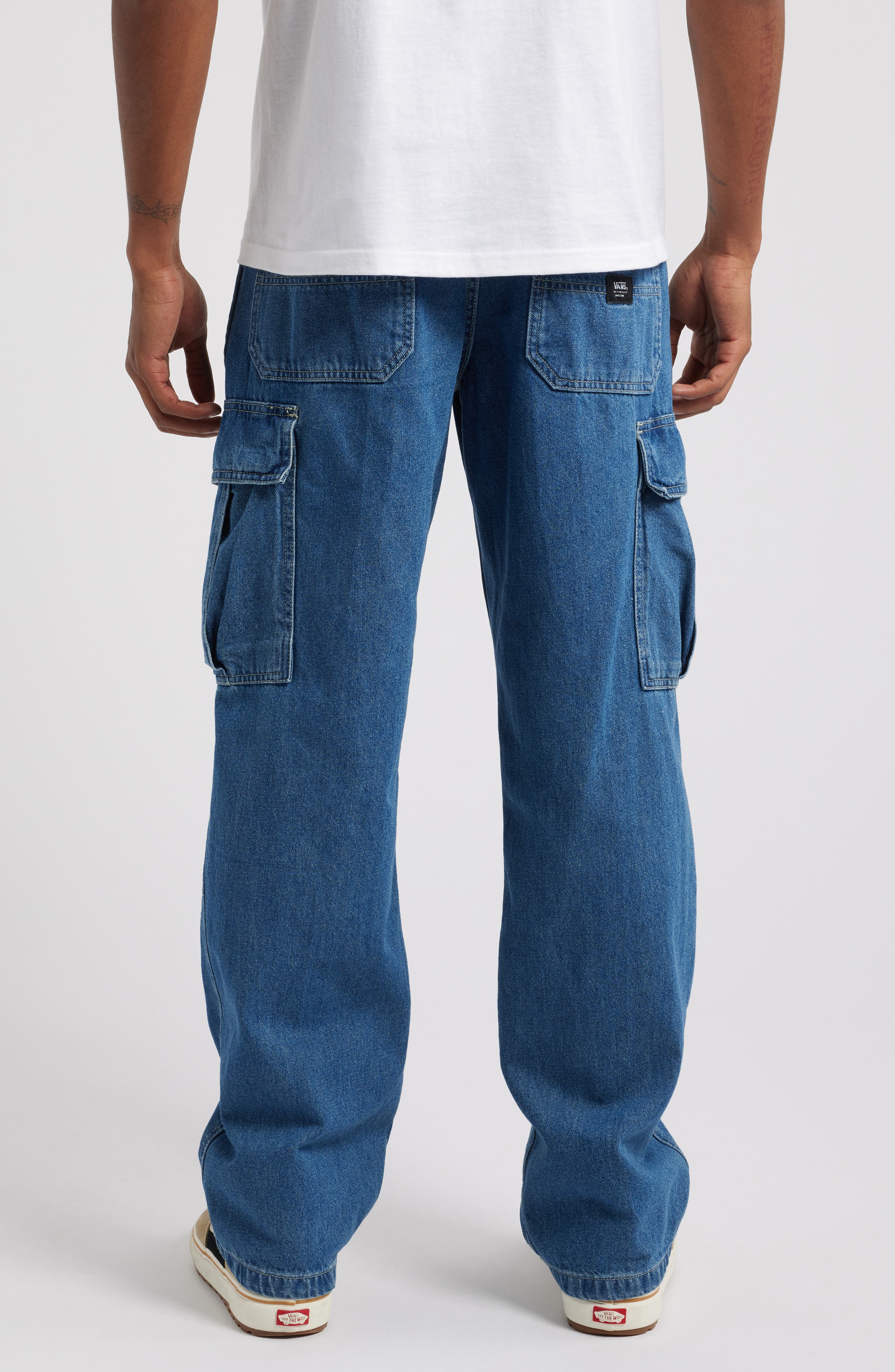 Service Cargo Relaxed Straight Leg Jeans - image 2