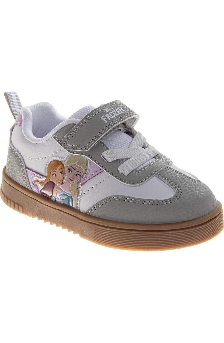 Disney Frozen Girls Sneaker, Main, color, Grey White
