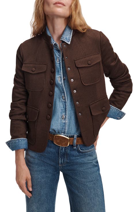 Mercer Ponte Jacquard Blazer
