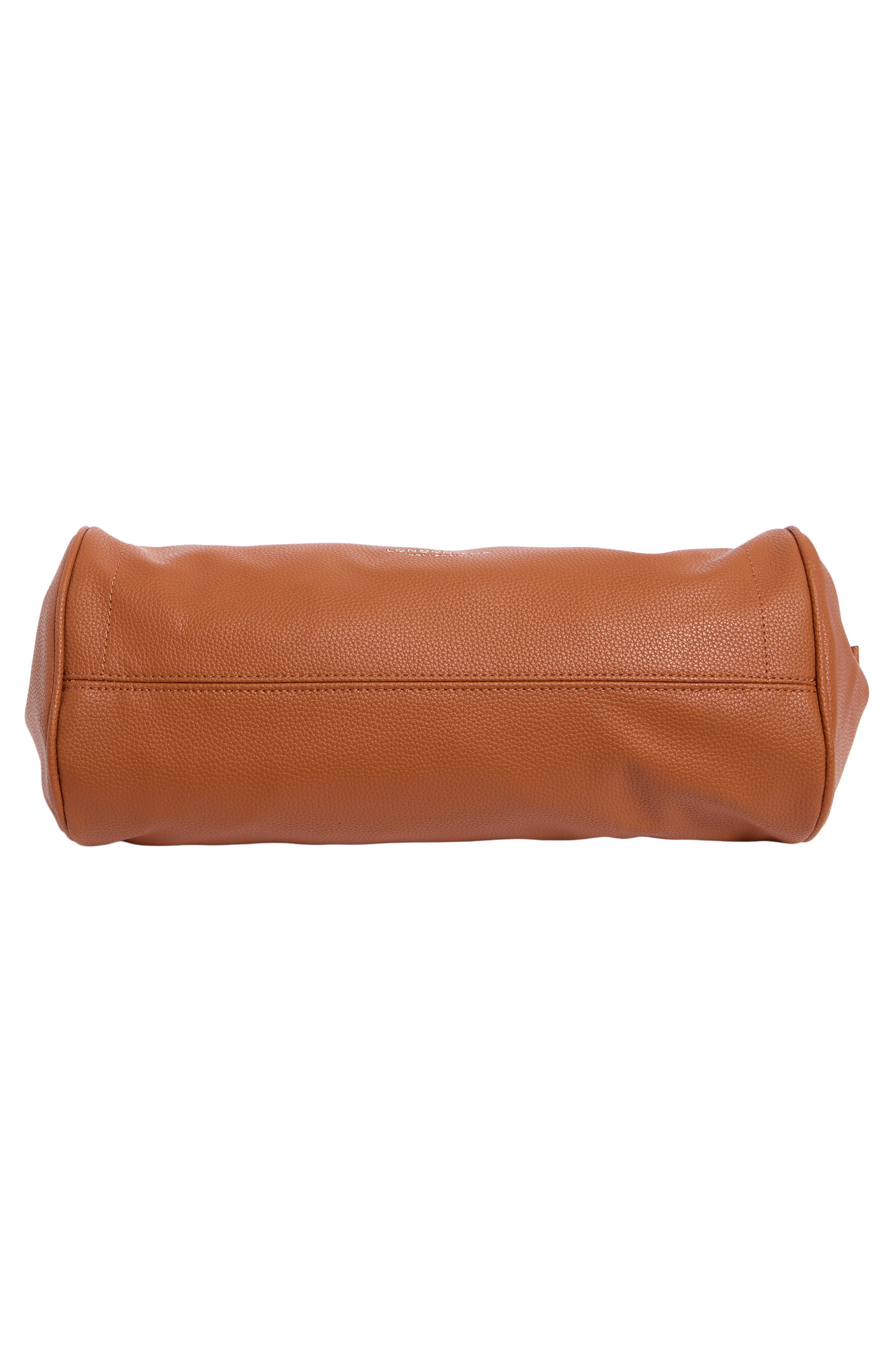 East/West Top Handle Bag, Alternate, color, COGNAC