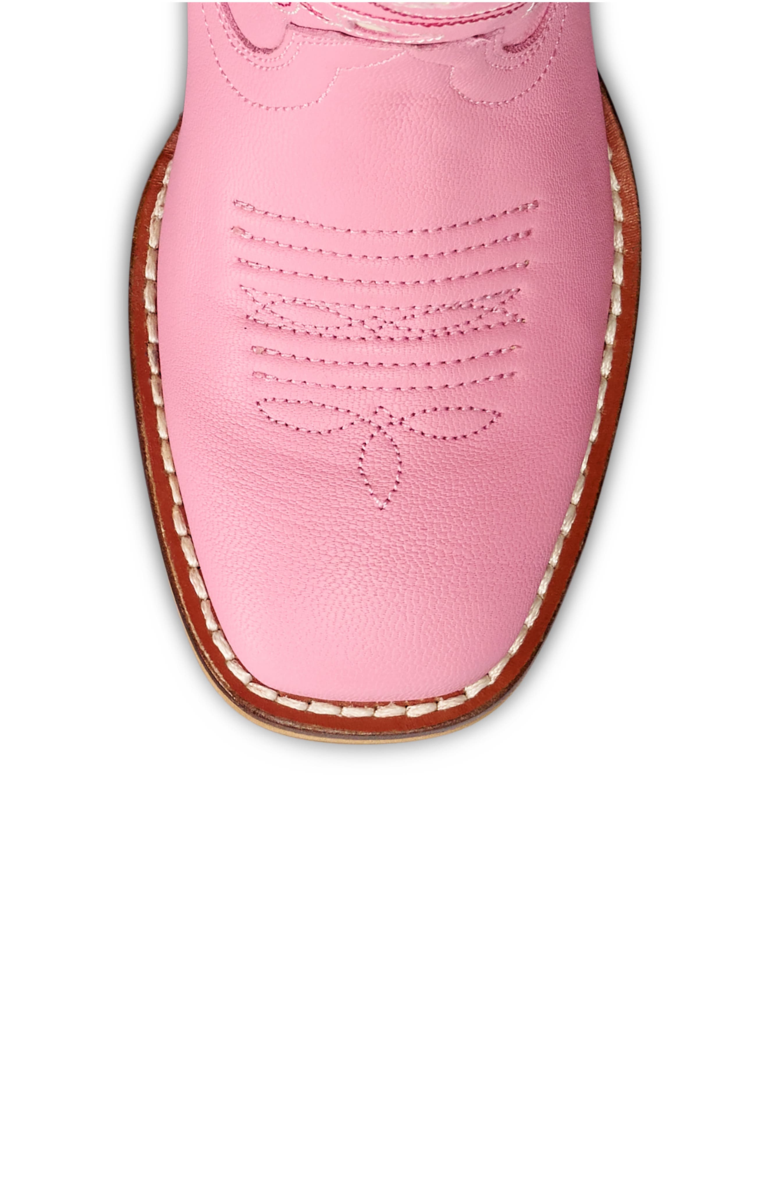Kids' The Annie Hearts Western Boot, Alternate, color, WILD ROSE