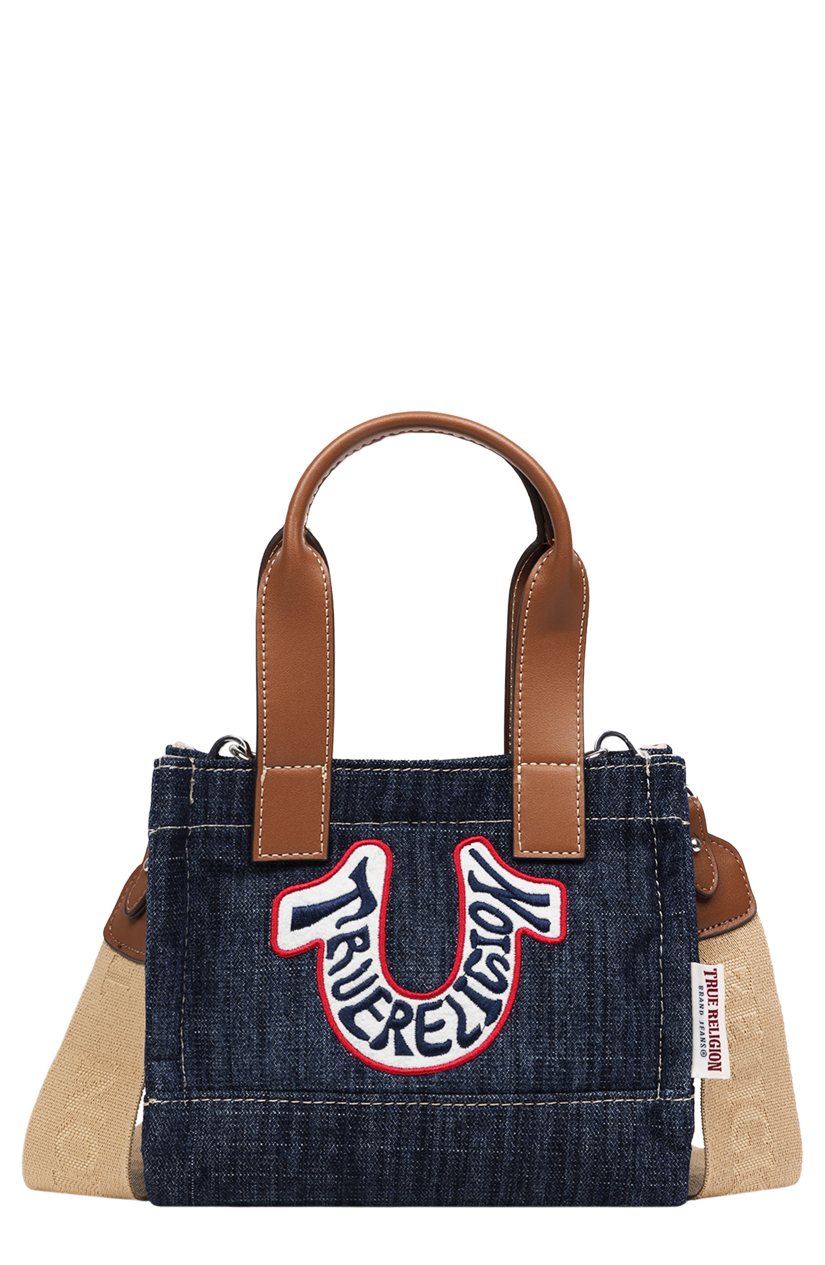 True Religion Retro Horseshoe Crossbody Bag