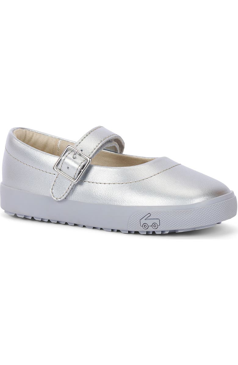 See Kai Run Lucia Mary Jane Flat, Main, color, Silver