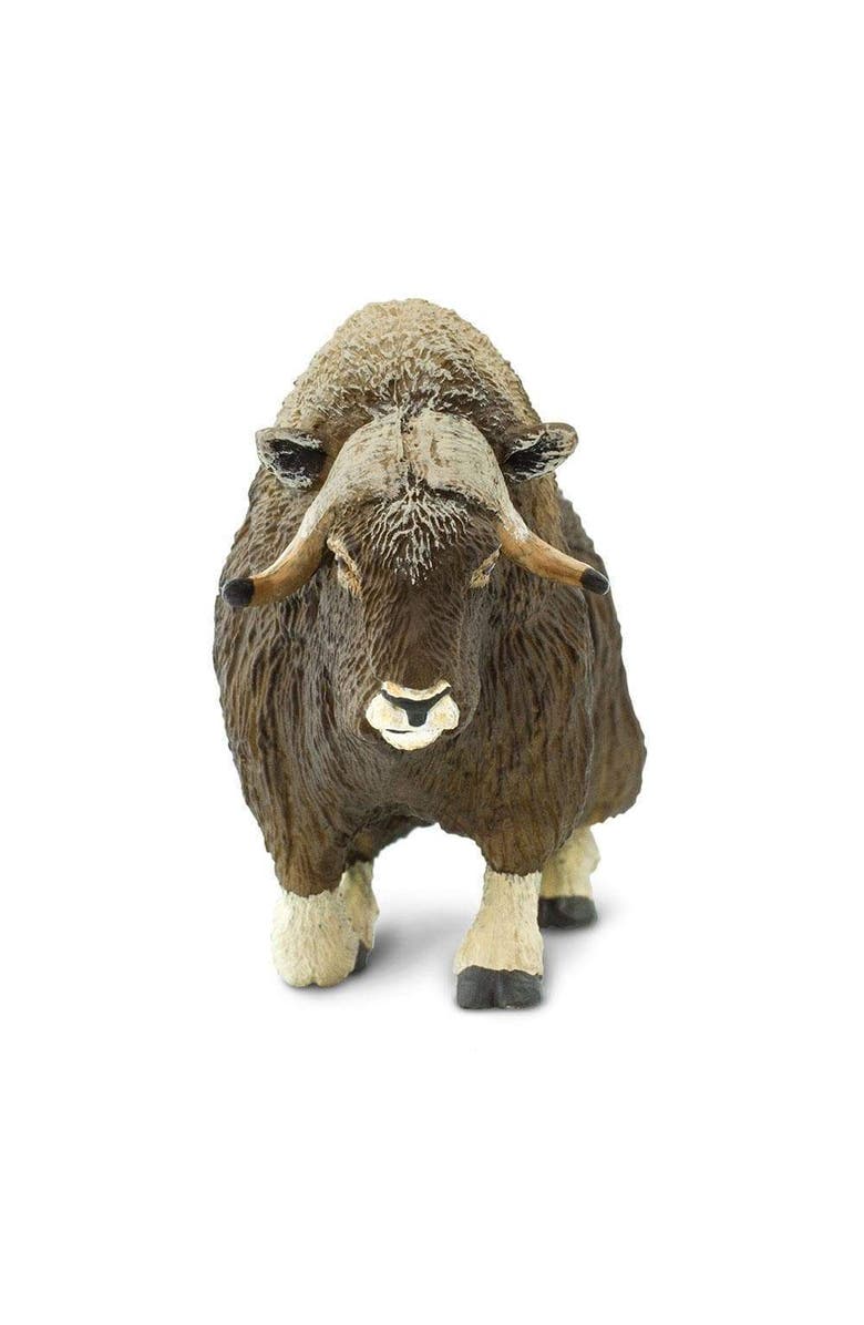 Safari Ltd. Muskox Toy Kids Toy Figure, Alternate, color, NO COLOR
