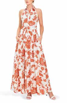Belted Maxi Shirtdress