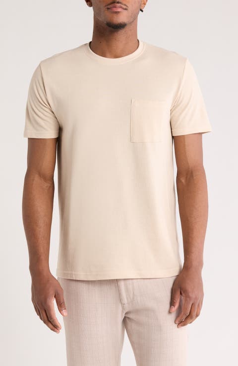 Textured Pocket T-Shirt
