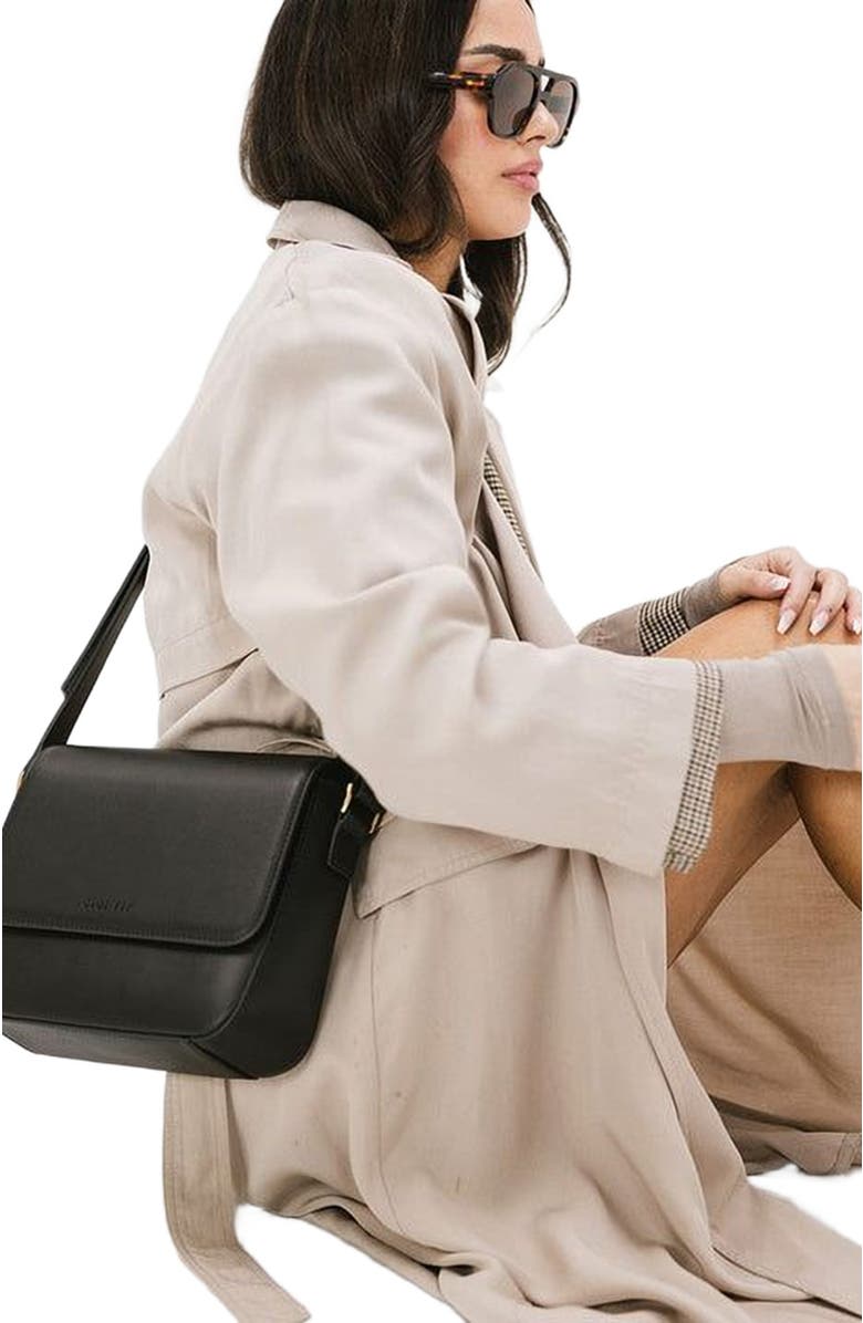 Gigi Pip Rhys Crossbody Bag, Alternate, color, Black