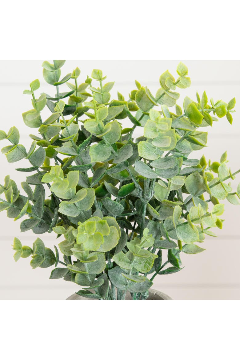 8-in Artificial Mixed Plant in Decorative Planter - Set of 3, Alternate, color, Green