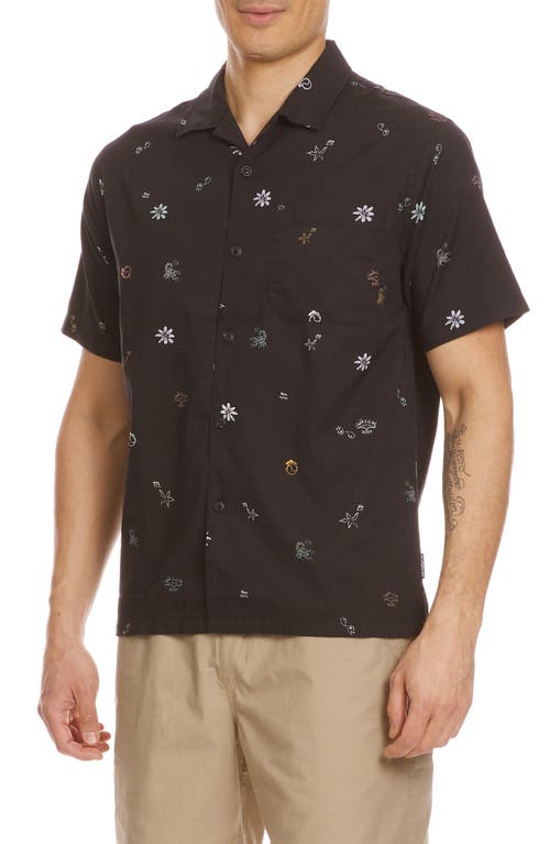 Quiksilver Beach Club Casual Short Sleeve Button-up Shirt