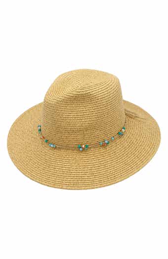 PETER GRIMM Anabelle Beaded Band Straw Hat