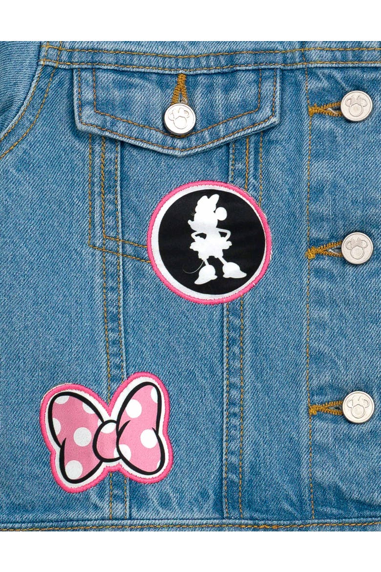 Minnie Mouse Denim Jacket, Alternate, color, Minnie Mouse Blue