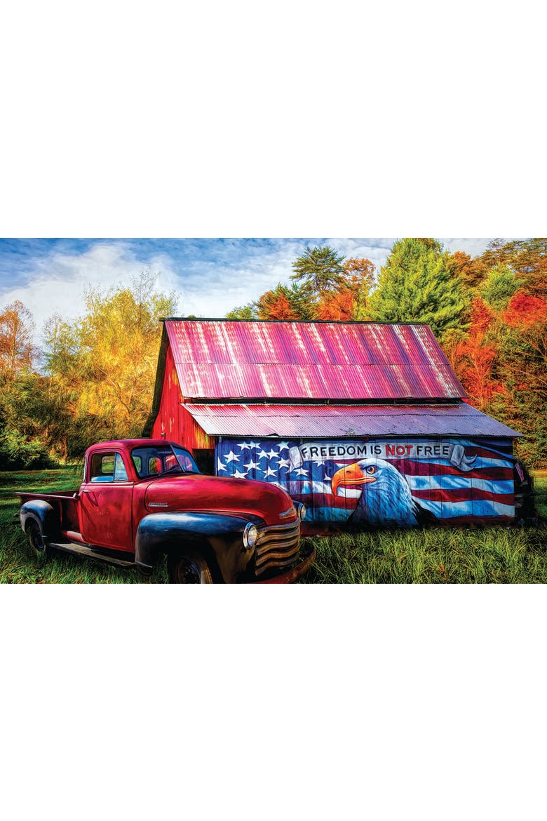 Freedom Isn't Free 550 piece Jigsaw Puzzle for Adults, Alternate, color, Multicolor