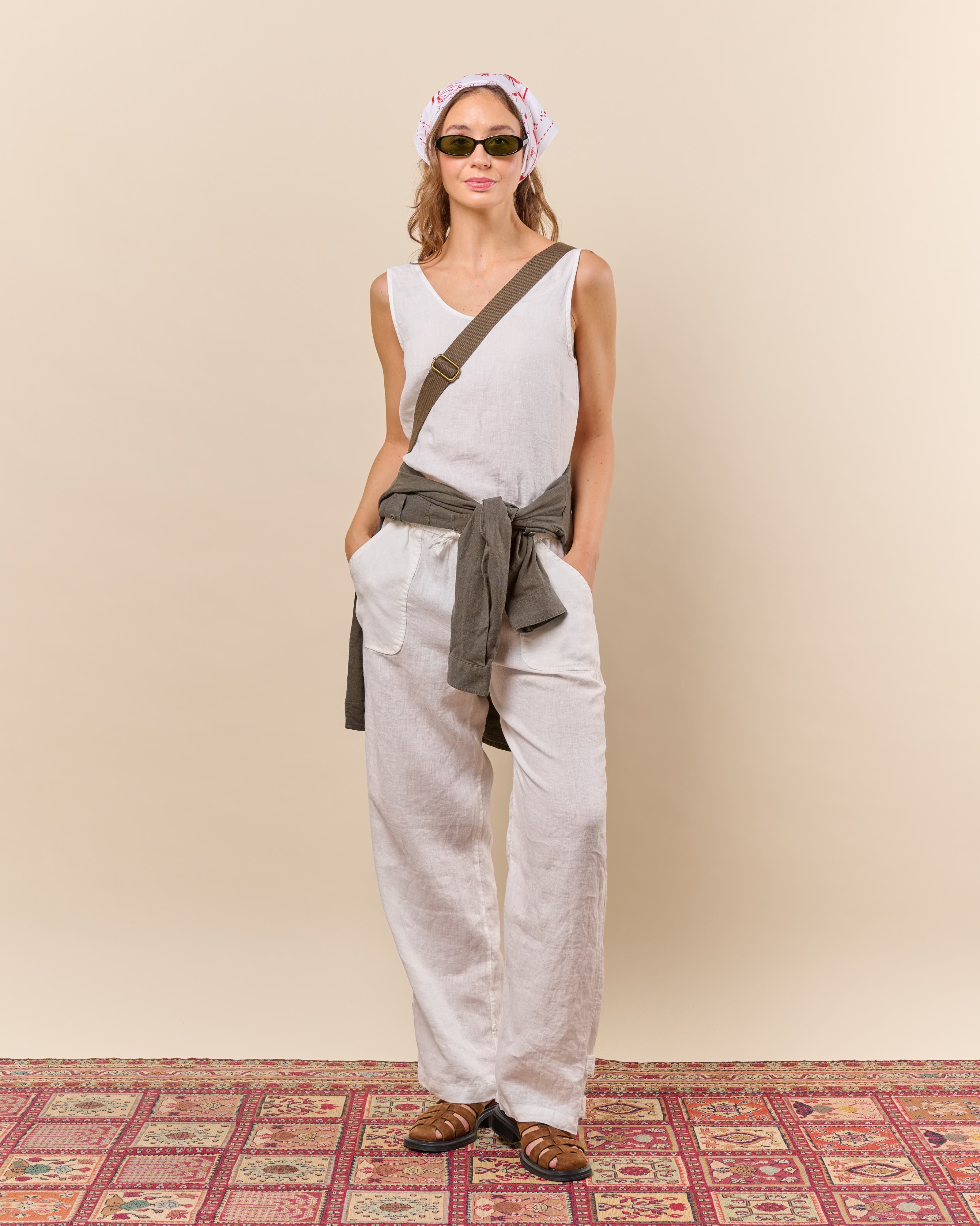 Safari Linen Pants Womens - image 2