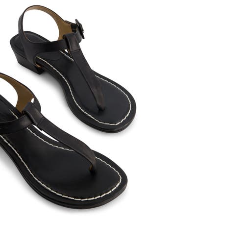 Bernardo Footwear Goya T-strap Sandal In Black