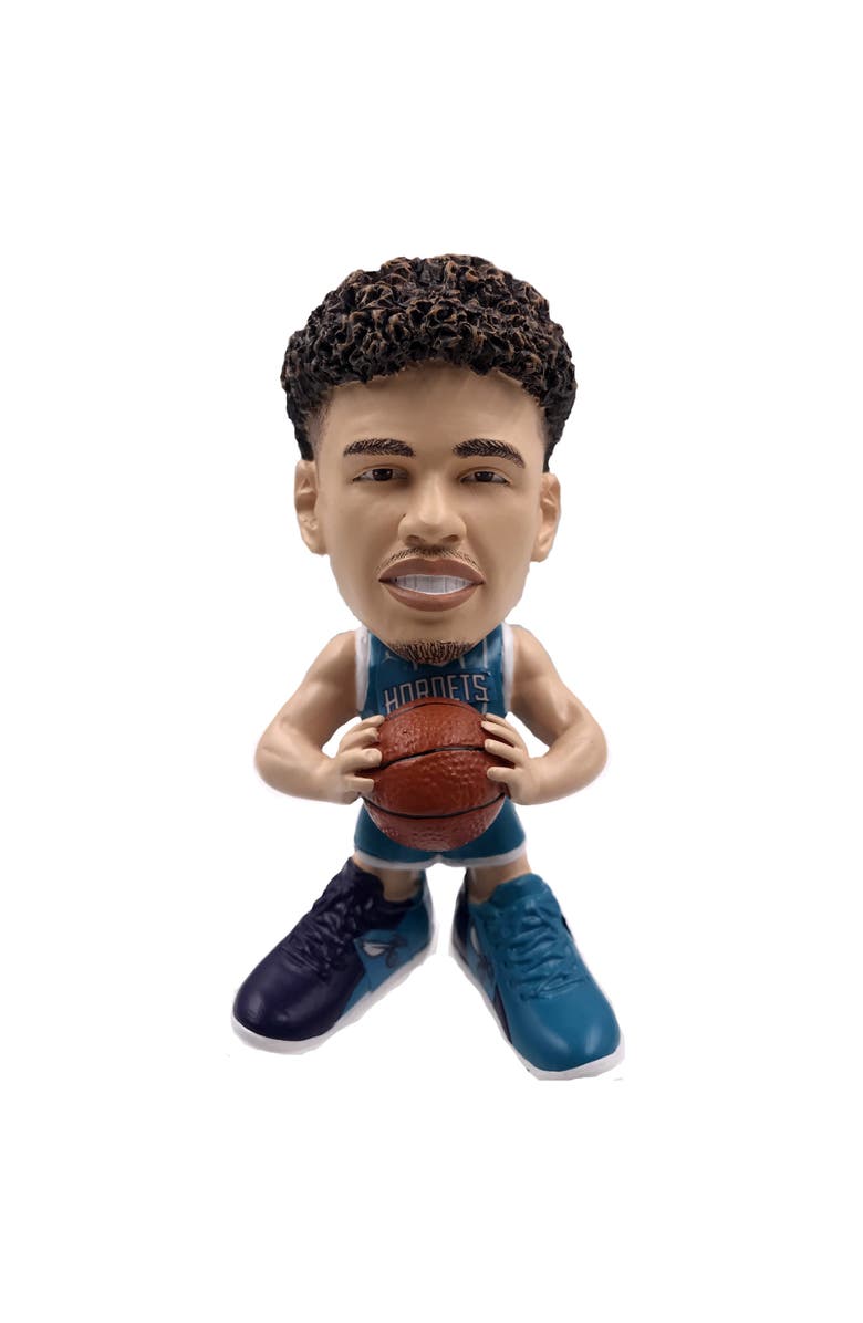 FOCO LeMelo Ball Charlotte Hornets NBA Showstomperz 5" Bobblehead by FOCO, Main, color, Multi-Color