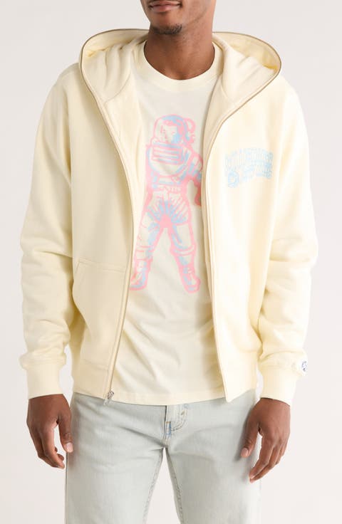 Small Curve Graphic Zip Hoodie