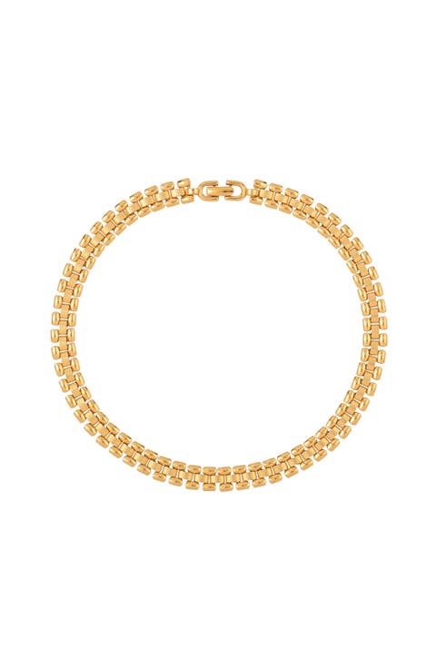 1980s Vintage Monet Watchband Collar