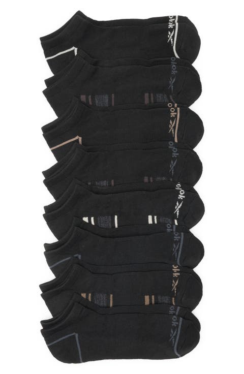 8-Pack Low Cut Ionic Cool Socks