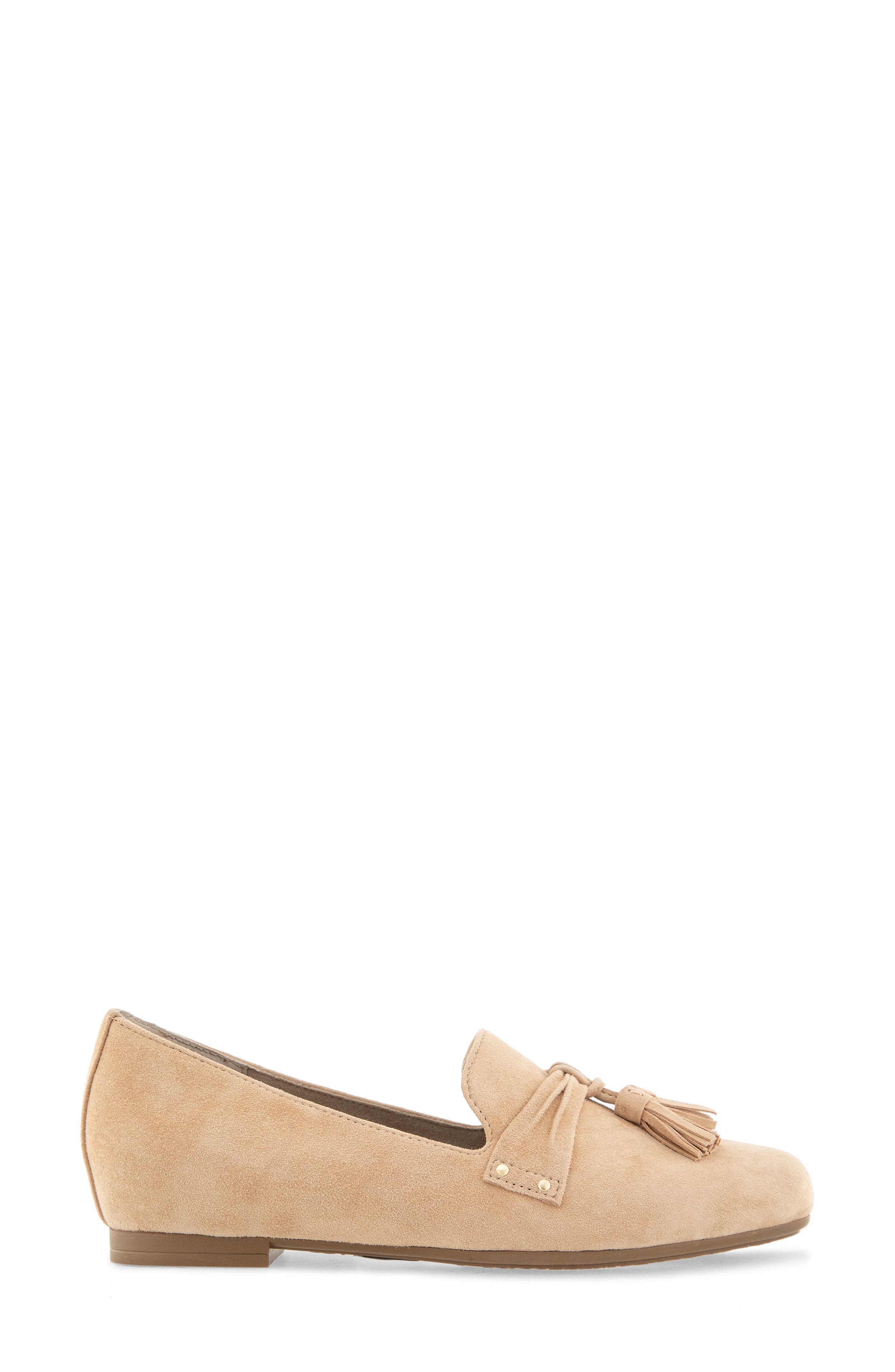 Ember Leather Loafer, Alternate, color, TAN SUEDE