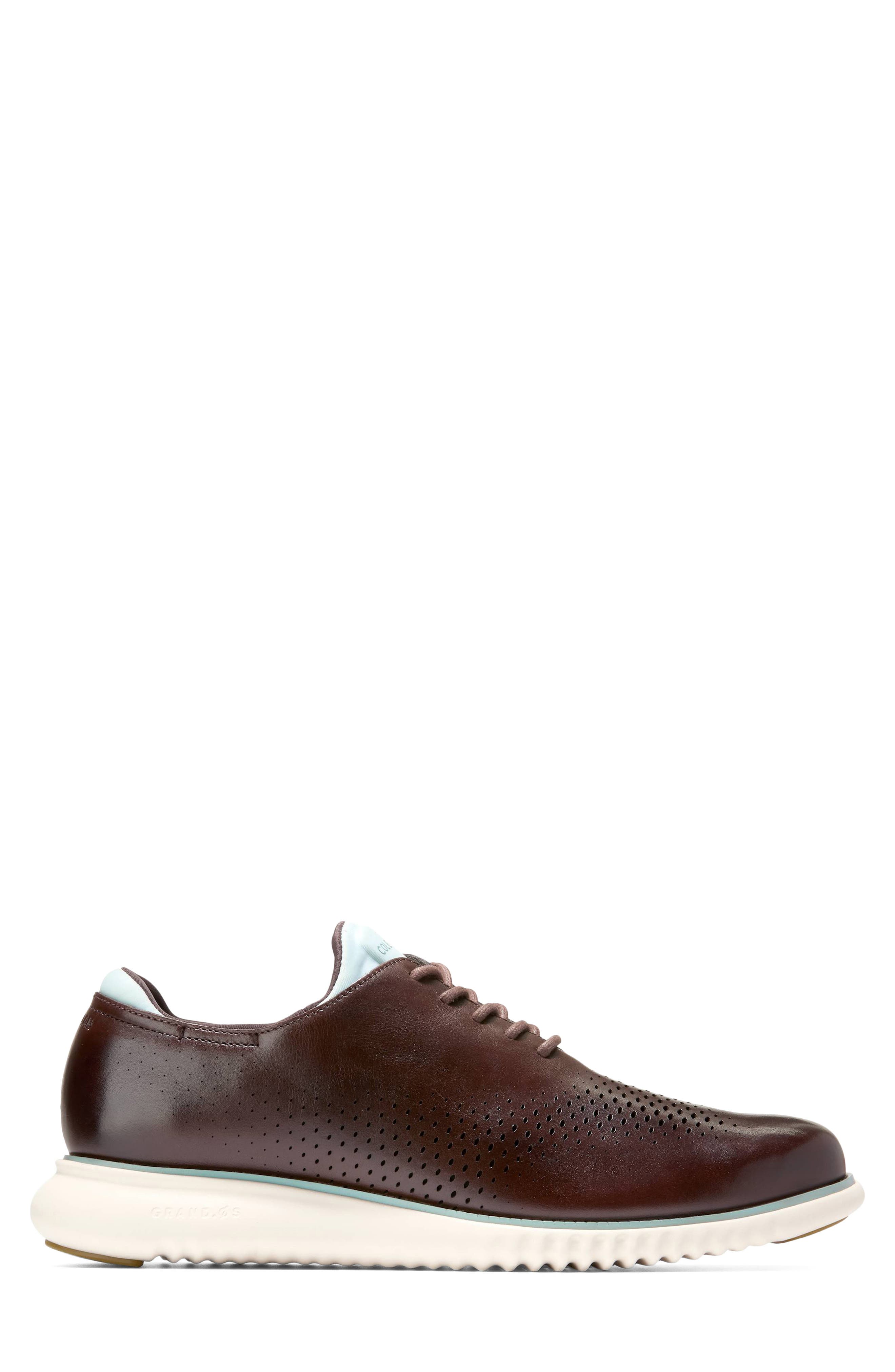 Cole Haan 2.ZeroGrand Laser Wing Derby, Alternate, color, Madeira / Cloud Blue / Ivory