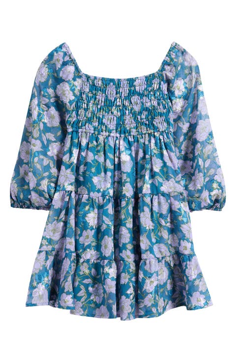 Kids' Smocked Babydoll Dress (Big Girl)