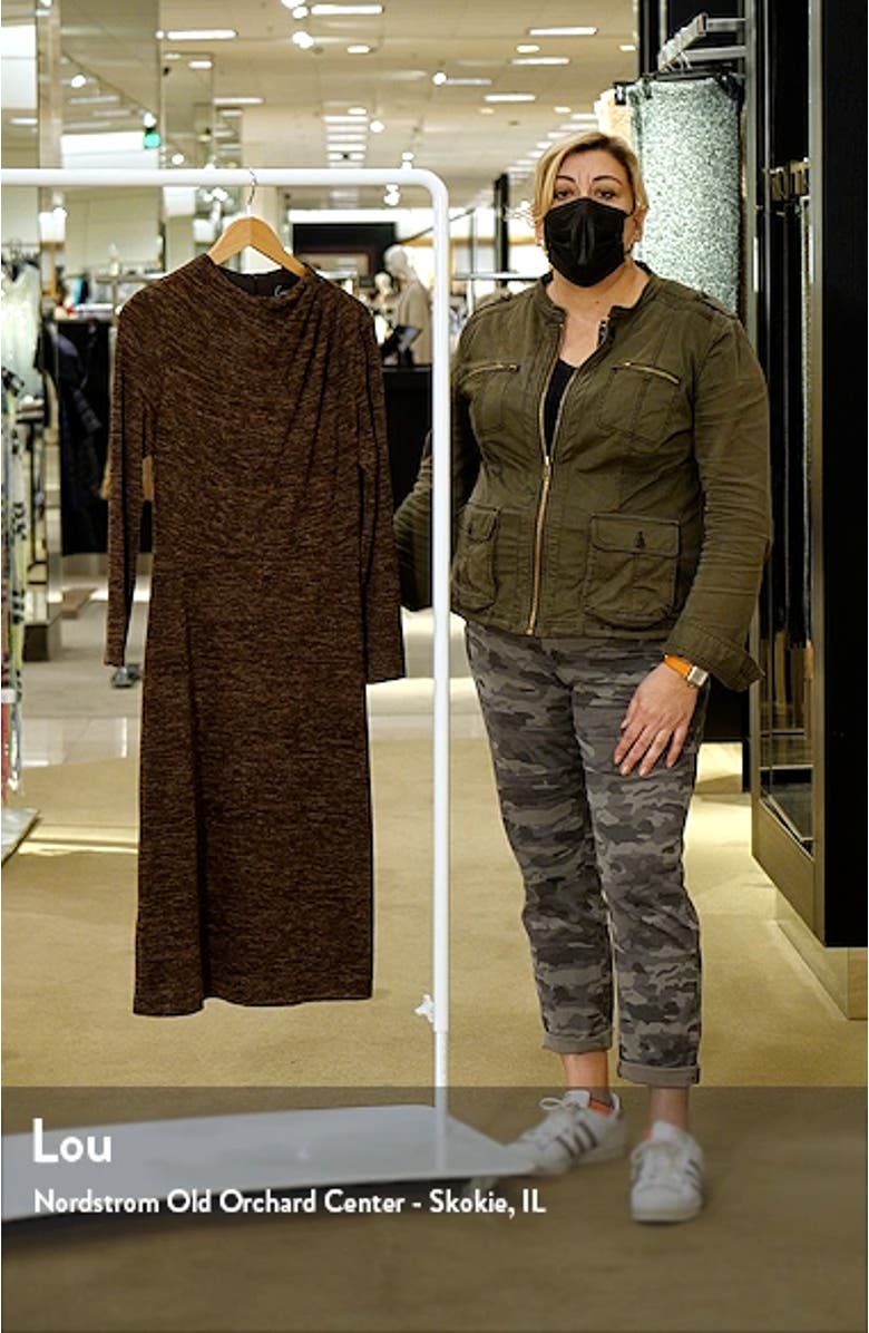 High Neck Sweater Dress, sales video thumbnail