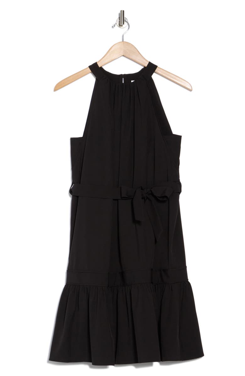 Calvin Klein Halter Neck Sleeveless Dress, Alternate, color, 