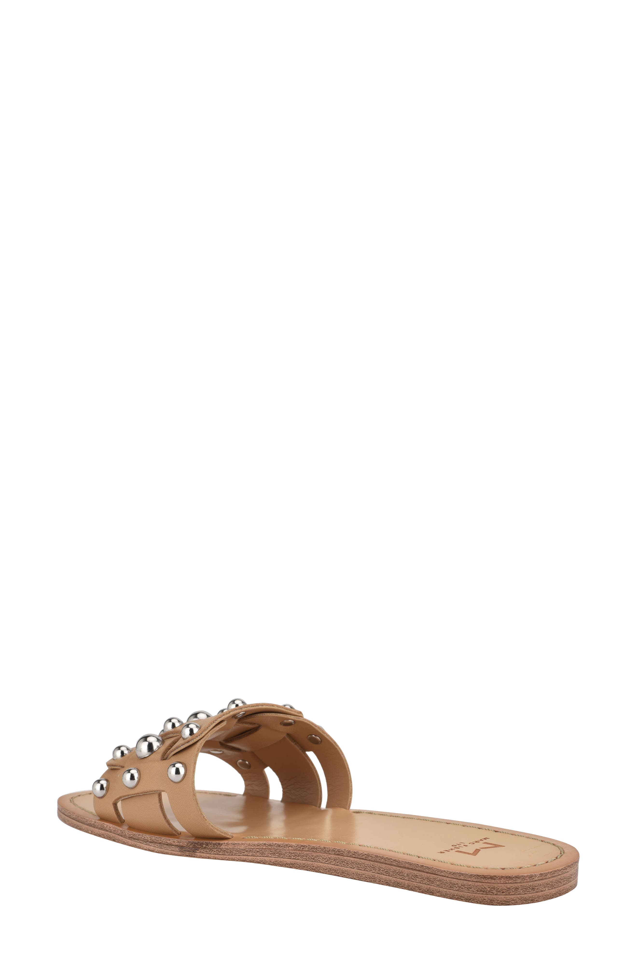 Pacca Slide Sandal, Alternate, color, MEDIUM NATURAL LEATHER