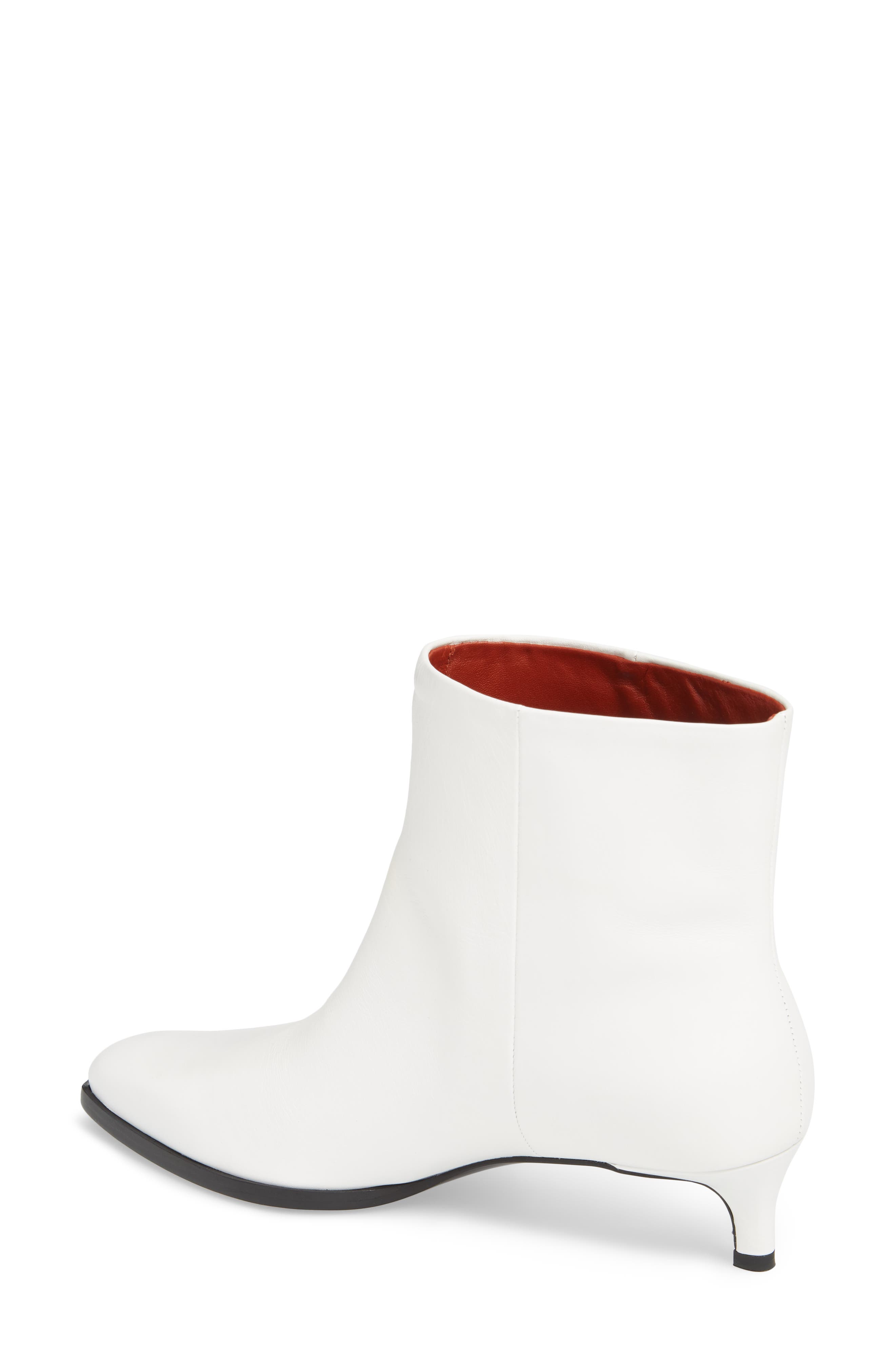 Agatha Bootie, Alternate, color, OPTIC WHITE