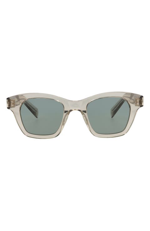 47mm Square Sunglasses