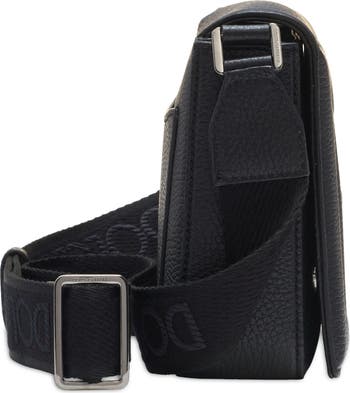 DG Logo Flap Leather Crossbody Bag