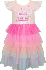 Zunie Kids' Birthday Tutu Dress