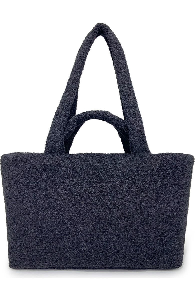 Thacker Glenn Medium Teddy Tote, Alternate, color, Black