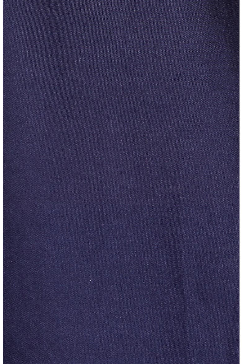 Classic Cotton & Silk Pajamas, Alternate, color, NAVY