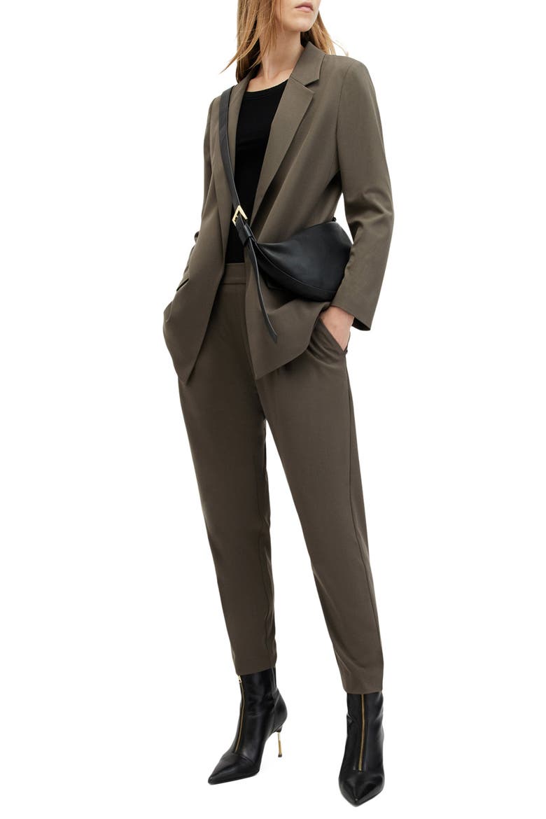 Aleida Blazer, Alternate, color, TARMAC GREEN